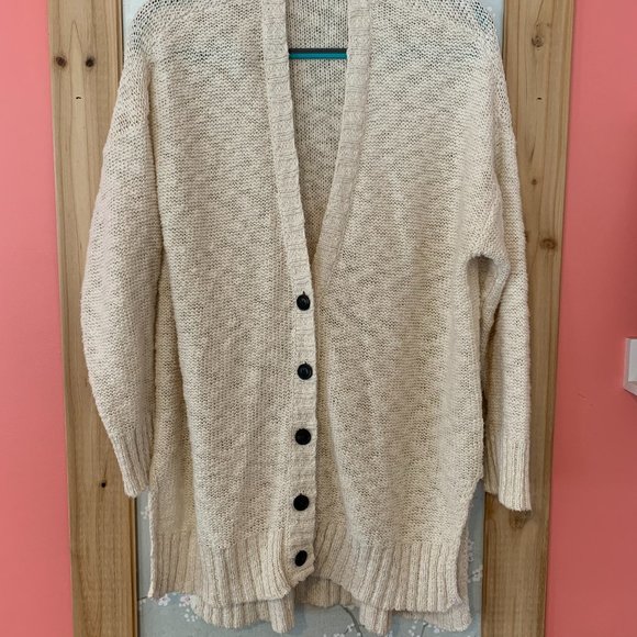 Oversized Button Up Cardigan - Picture 1 of 2